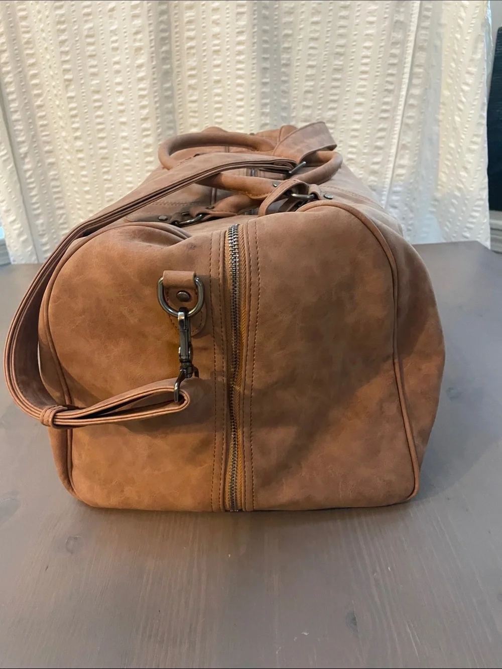 Indian Maharadja Retro Weekender Bag Golden Oldie Duffle Travel Gym Carry On